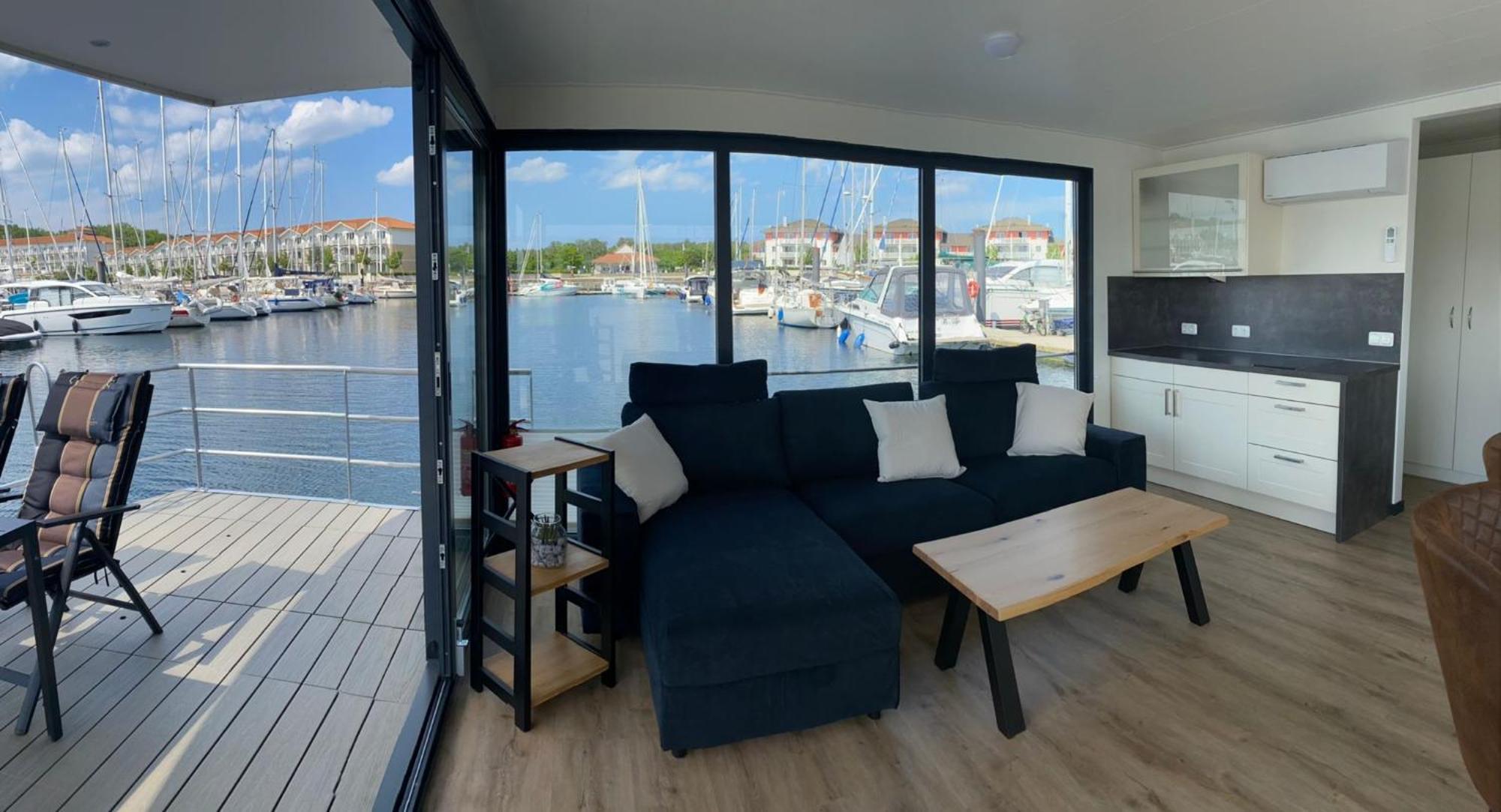 Urlaub Auf Dem Wasser Mit Einmaligen Ausblick - Well Hausboote Boltenhagen 10 Kültér fotó