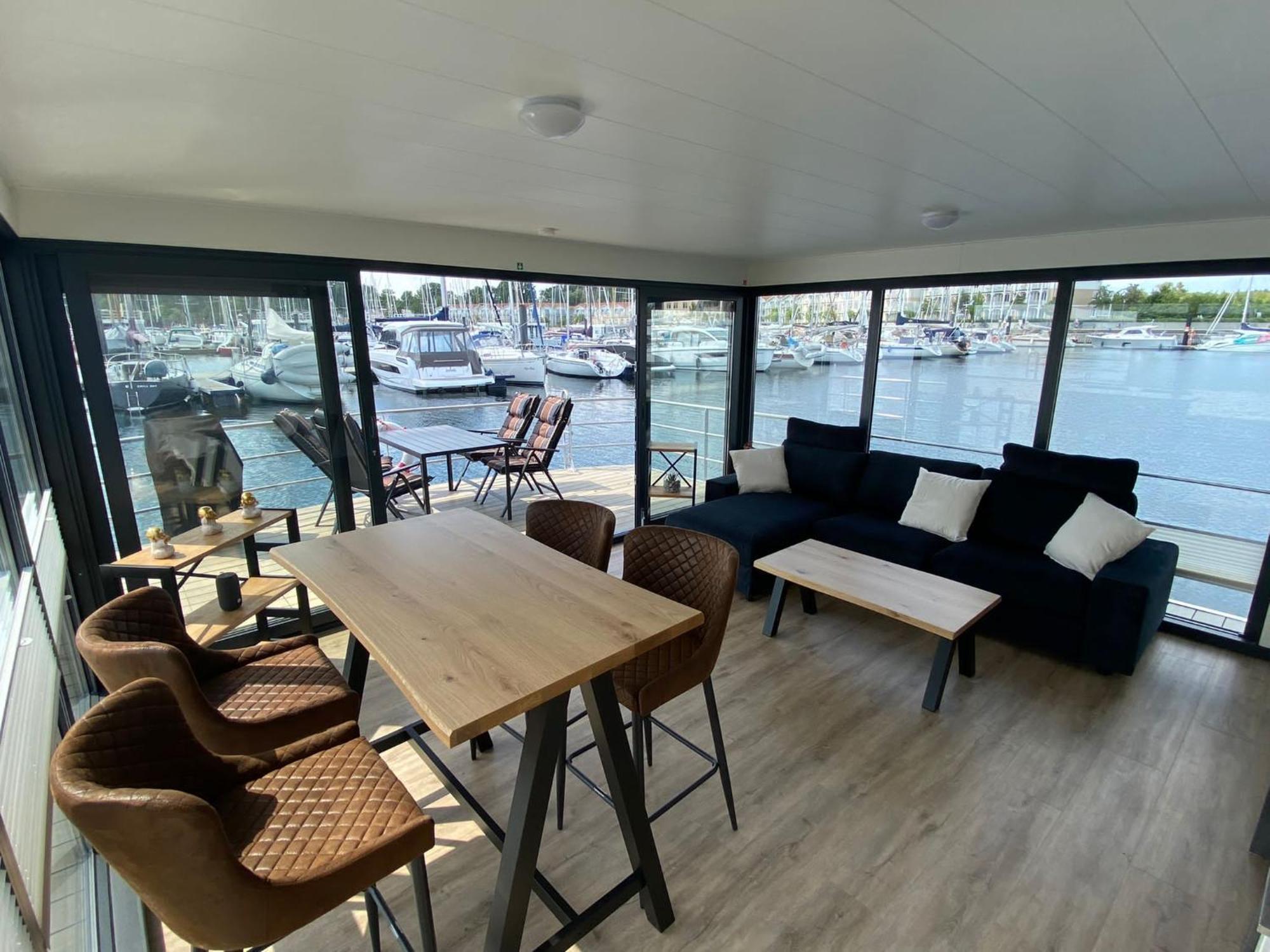 Urlaub Auf Dem Wasser Mit Einmaligen Ausblick - Well Hausboote Boltenhagen 10 Kültér fotó