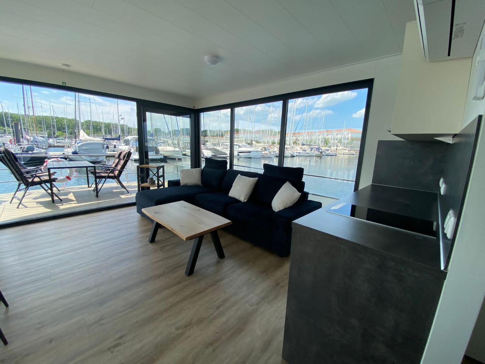 Urlaub Auf Dem Wasser Mit Einmaligen Ausblick - Well Hausboote Boltenhagen 10 Kültér fotó
