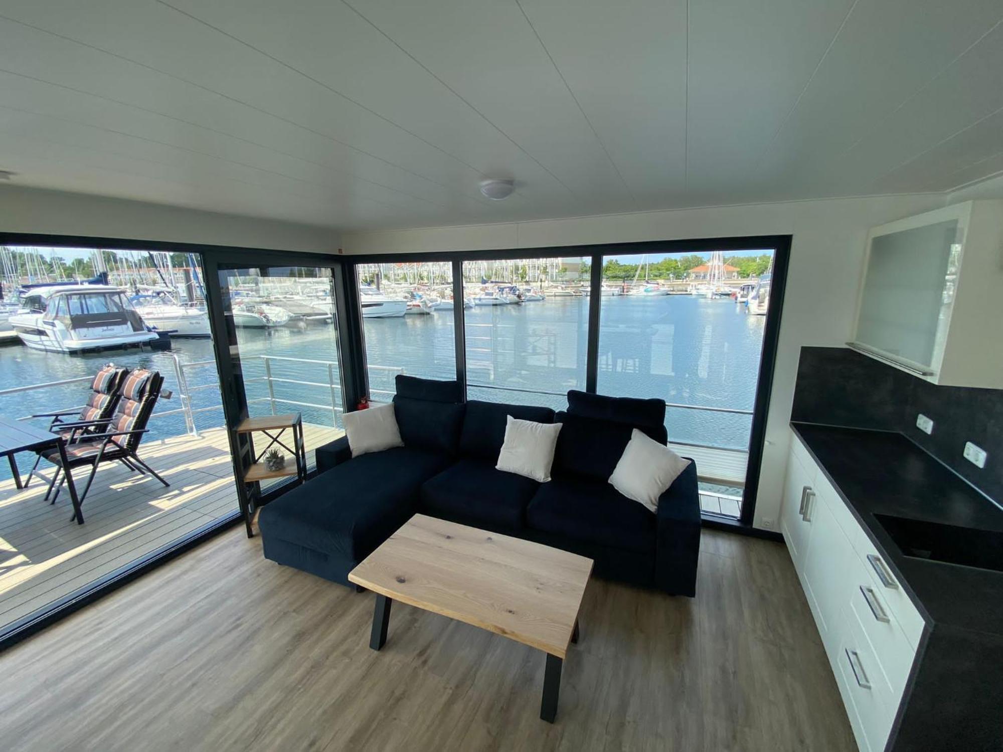 Urlaub Auf Dem Wasser Mit Einmaligen Ausblick - Well Hausboote Boltenhagen 10 Kültér fotó